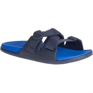 Chaco Chillos Slide Sandal in Blue | Kids 5